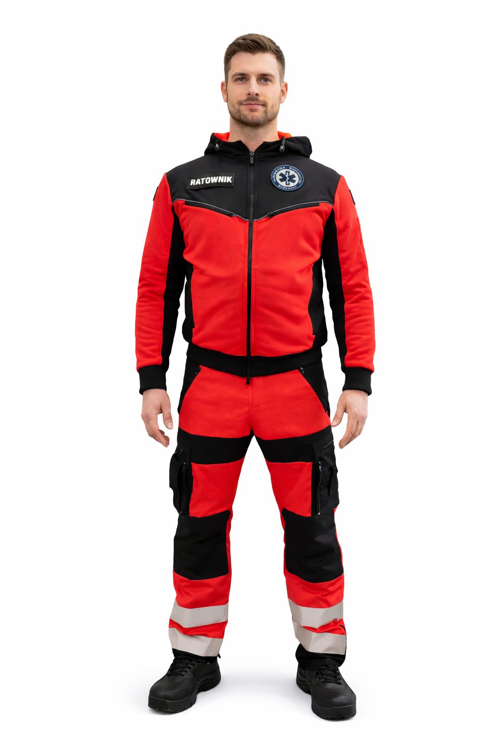 bluza na suwak ratownik medyczny