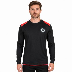 Longsleeve bawełna czarny RM/PRM