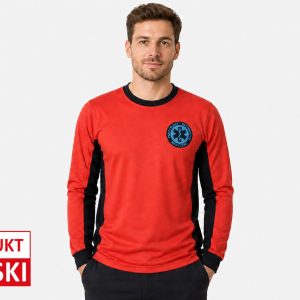 Longsleeve bawełna fluo RM/PRM