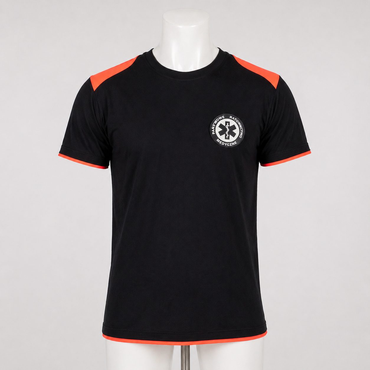t-shirt czarny ratownictwo medyczne
