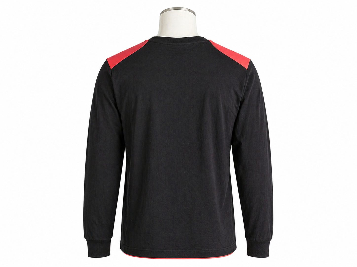 t-shirt długi rękaw czarny pogotowie